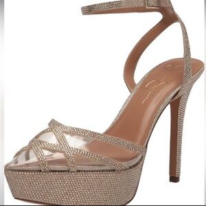 🌸JESSICA SIMPSON🌸 Women's Oluina Embellished
Platform Pump Size: 8.5
